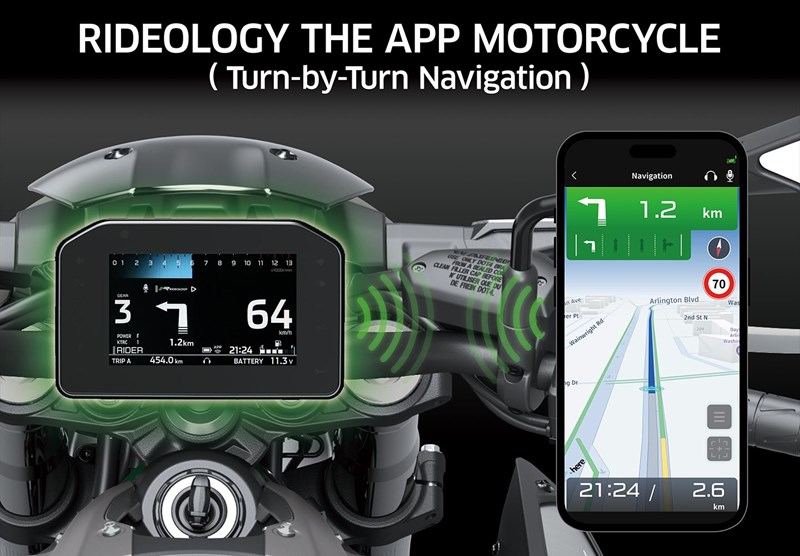 "HEY KAWASAKI, SWITCH TO SPORT MODE."